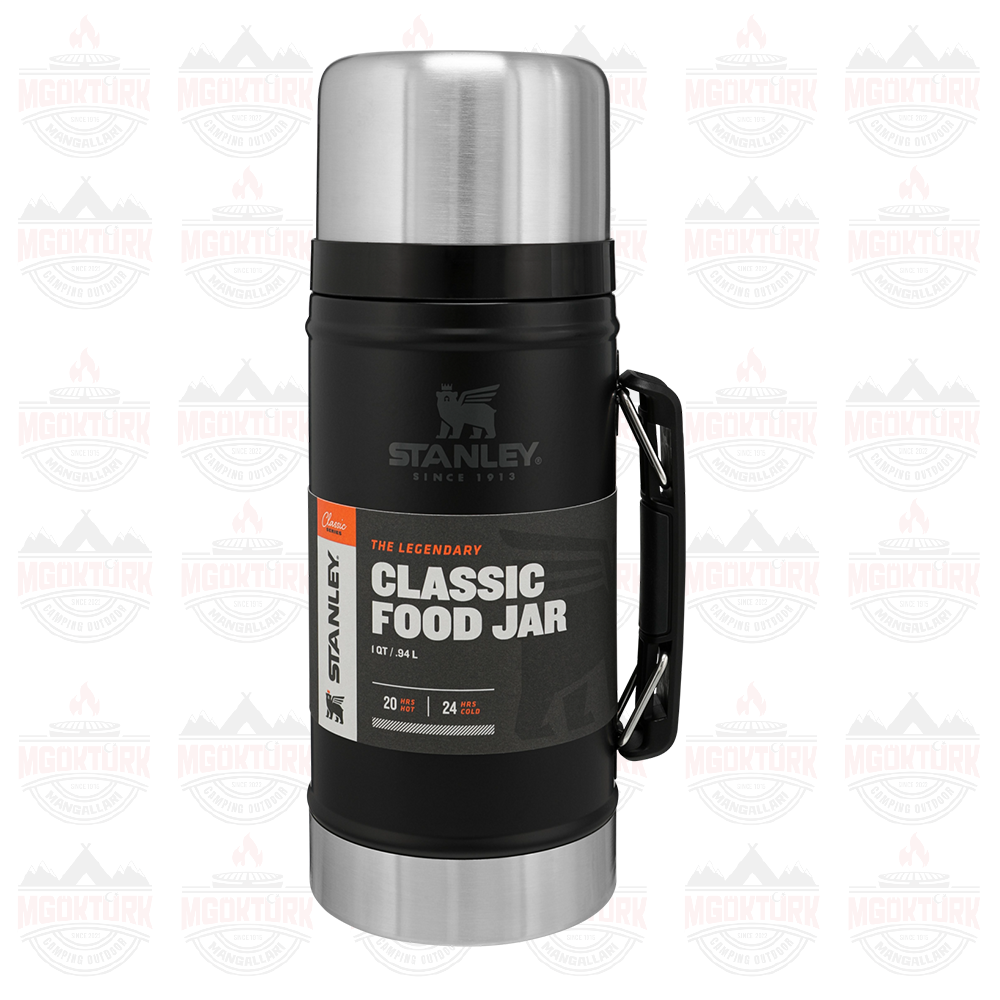 The Legendary Food Jar 0.94L / 1.0QT Matte Black Pebble 10-07937-004 / 6939236347990