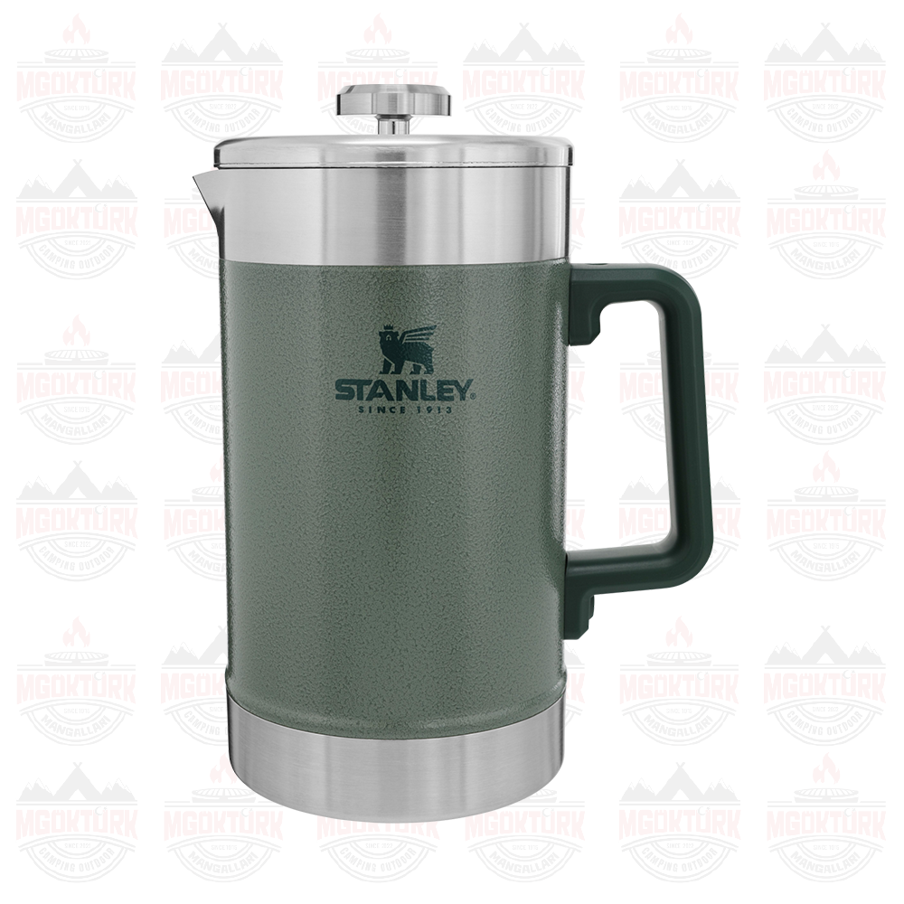 The Stay-Hot French Press 1.4L / 48oz Hammertone Green 10-02888-048 / 6939236418225