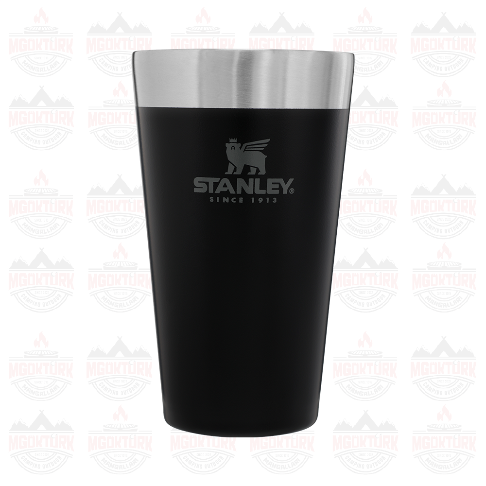 The Stacking Tumbler 0.47L / 16oz Matte Black Pebble