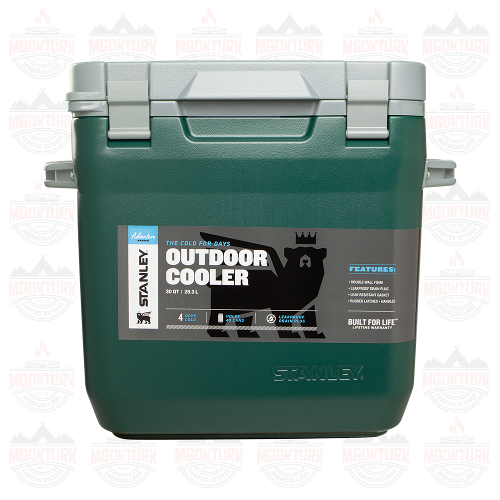 The Cold-For-Days Outdoor Cooler 28.3L / 30QT Stanley Green 10-01936-038 / 6939236374668