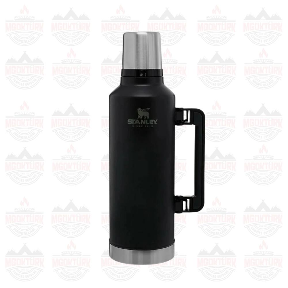 Stanley Klasik Vakumlu Paslanmaz Çelik Termos 2.3 L Matte Black Pebble