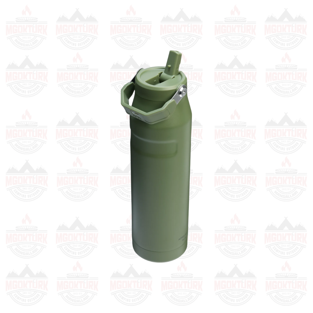 The IceFlow™ Bottle Flip Straw 2.0 1.06L / 36oz Dried Pine
