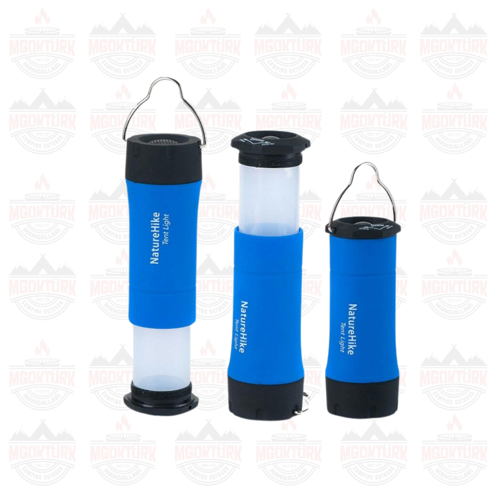 Naturehike 3IN1 MultiFonksiyonel LED Kamp Lambası