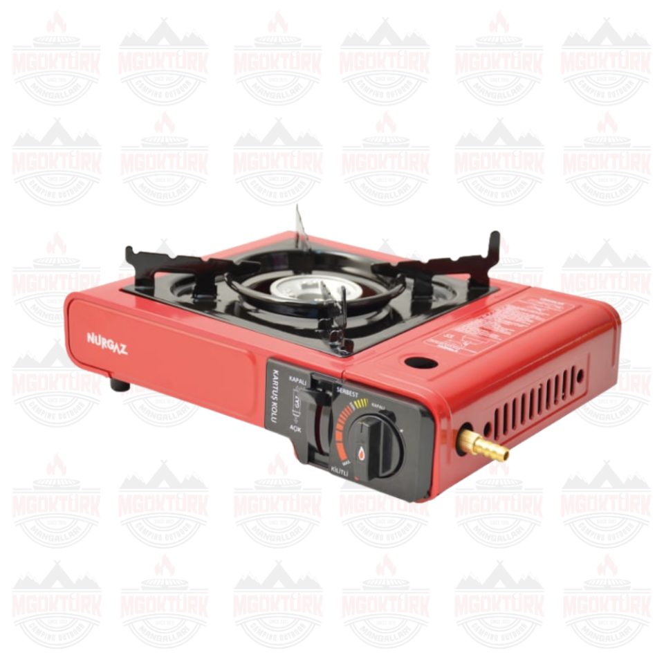 TEKLİ PORTATİF OCAK KIRMIZI