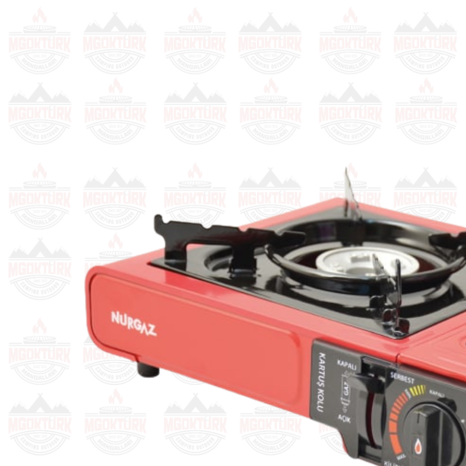 TEKLİ PORTATİF OCAK KIRMIZI