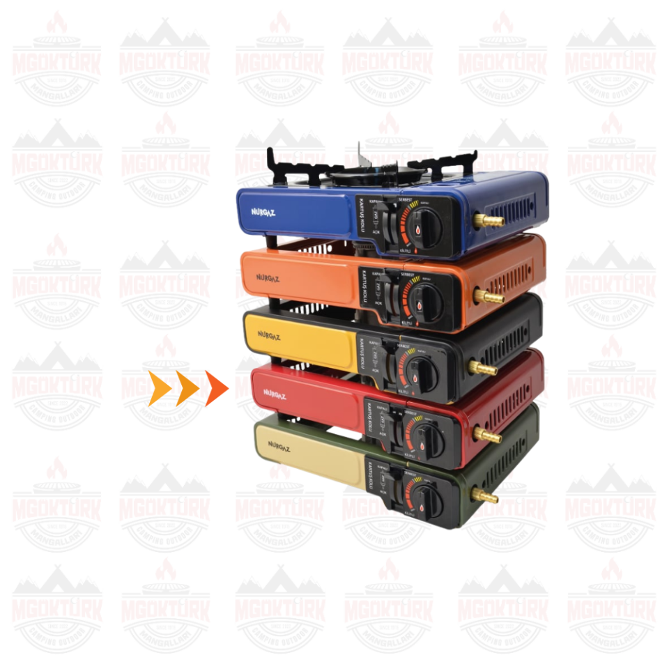 TEKLİ PORTATİF OCAK KIRMIZI