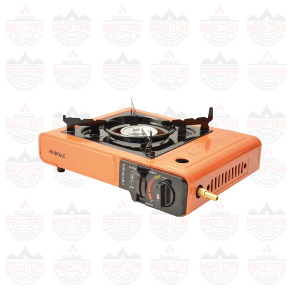 TEKLİ PORTATİF OCAK TURUNCU