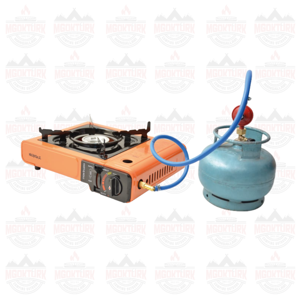 TEKLİ PORTATİF OCAK TURUNCU