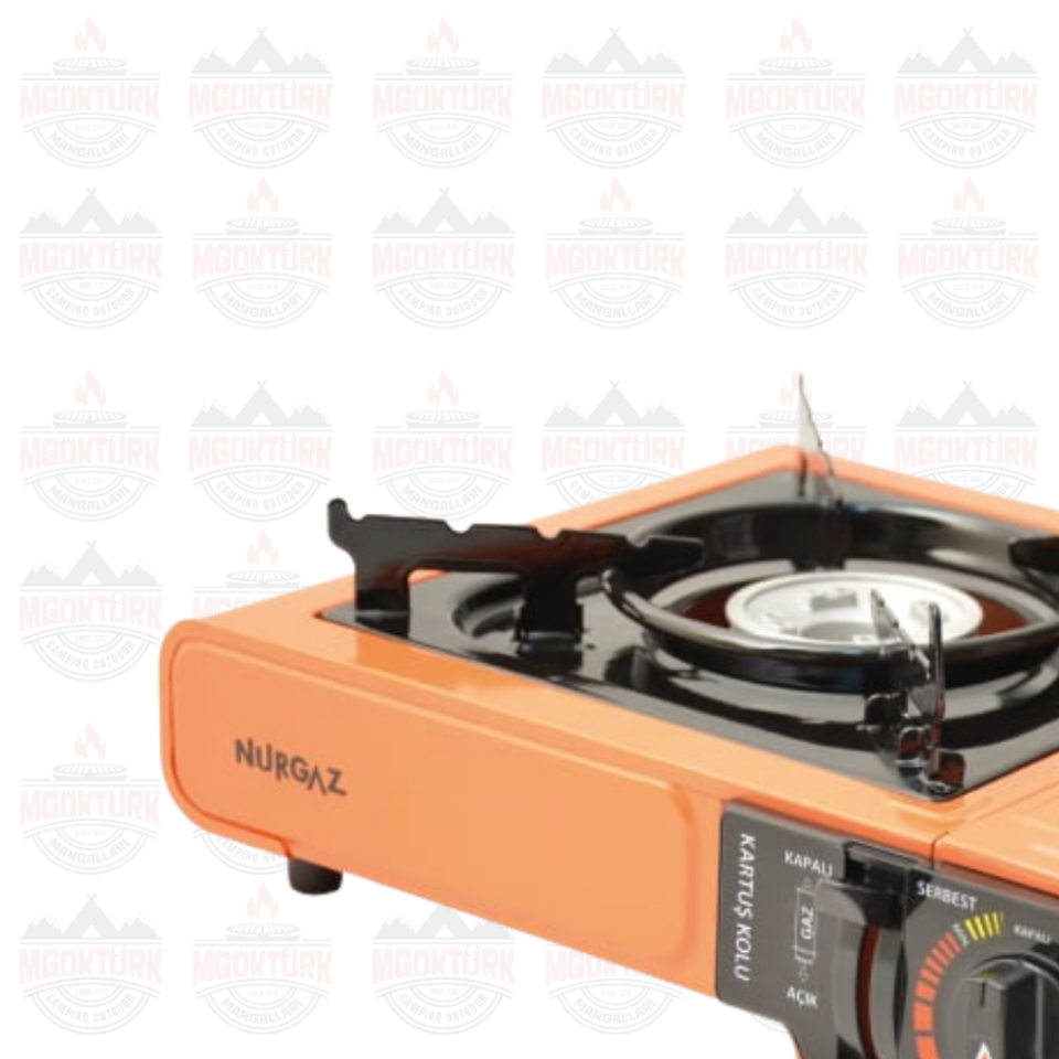TEKLİ PORTATİF OCAK TURUNCU