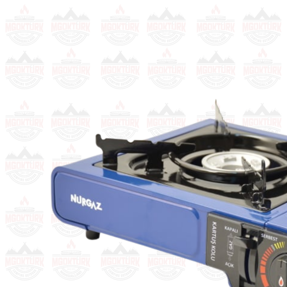 TEKLİ PORTATİF OCAK MAVİ