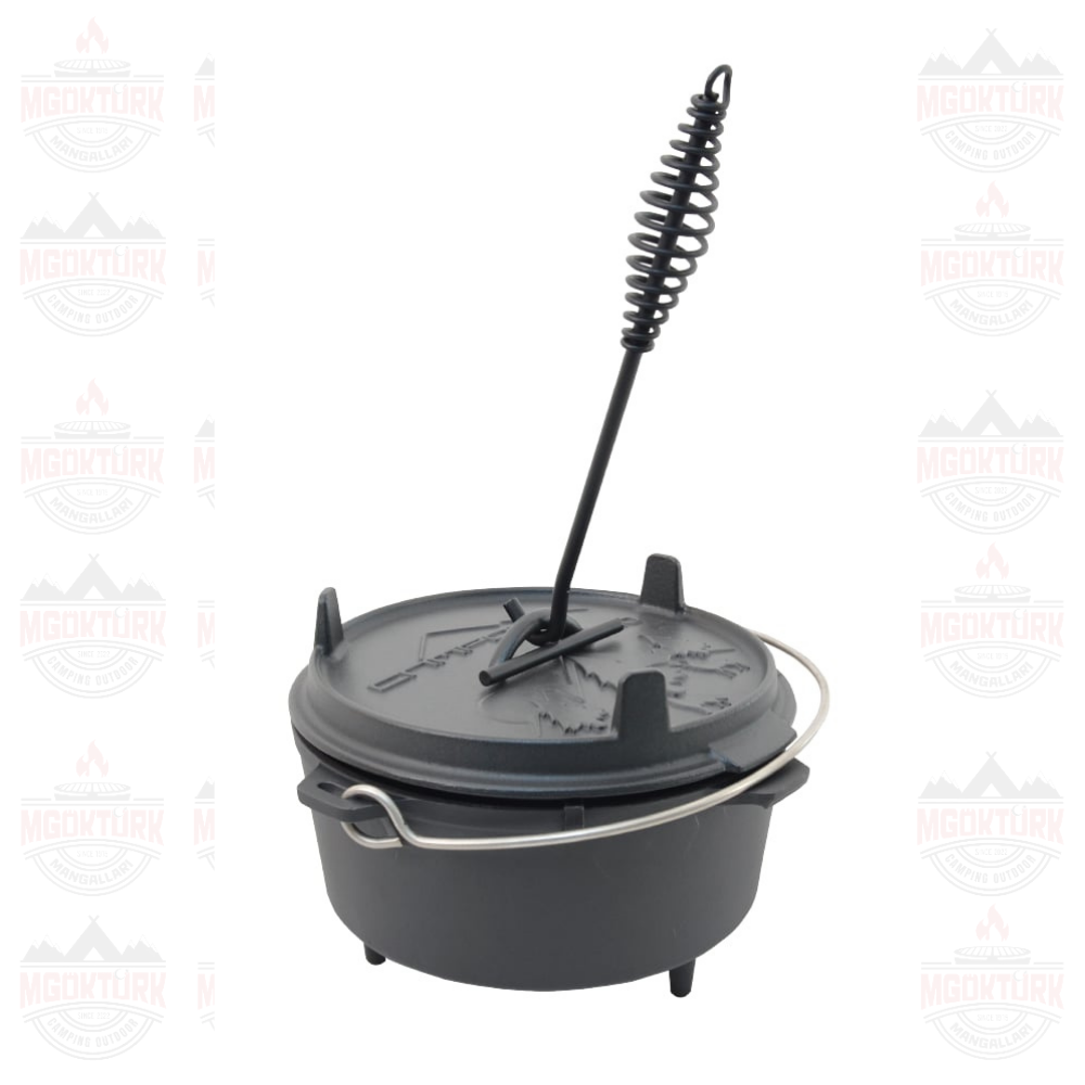 10 INCH EMAYE KAPLI DÖKÜM TENCERE