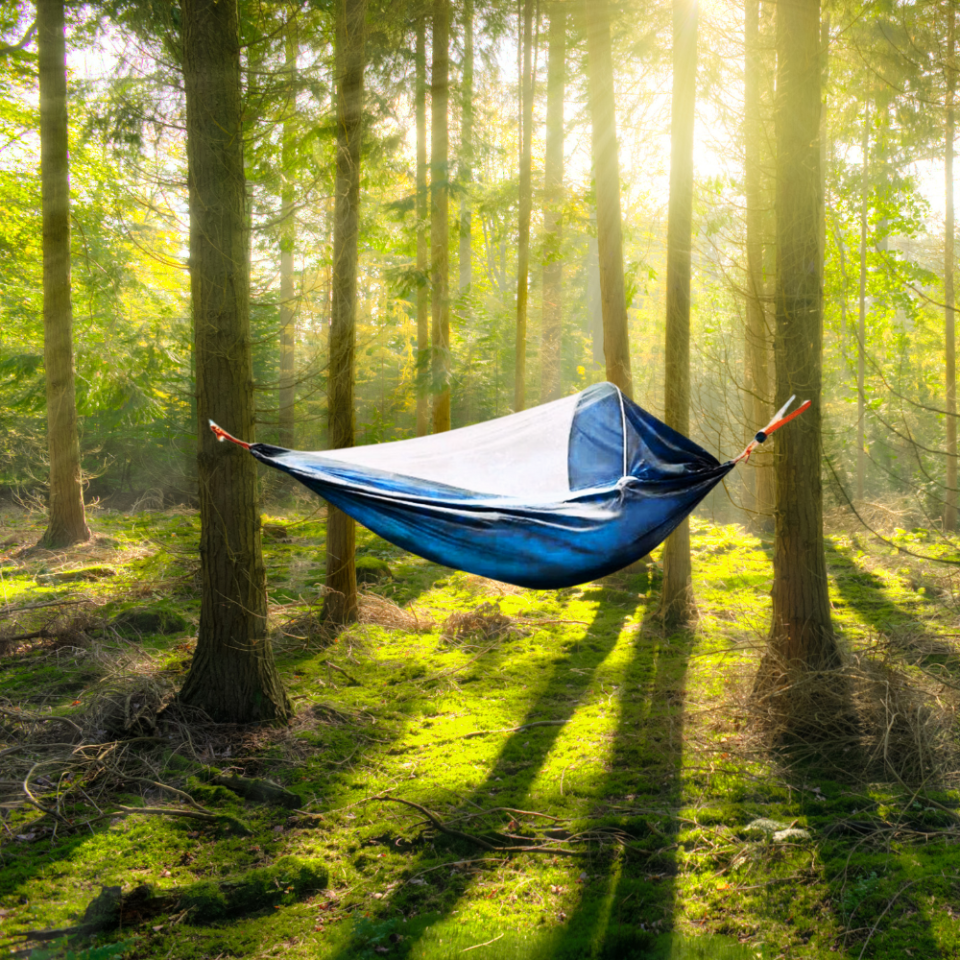 CİBİNLİK HAMAK MAVİ