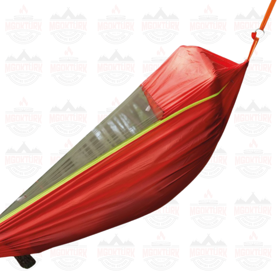 CİBİNLİKLİ MEKANİZMALI HAMAK TURUNCU