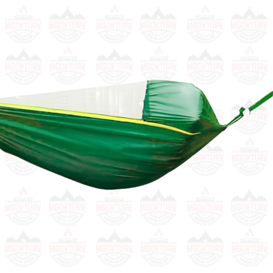 CİBİNLİKLİ MEKANİZMALI HAMAK YEŞİL