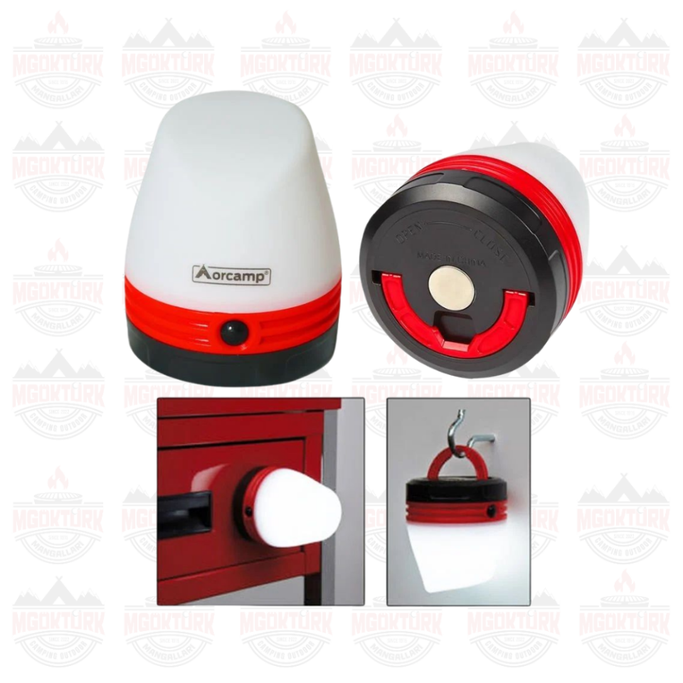 TAŞINABİLİR MİNİ FENER KIRMIZI