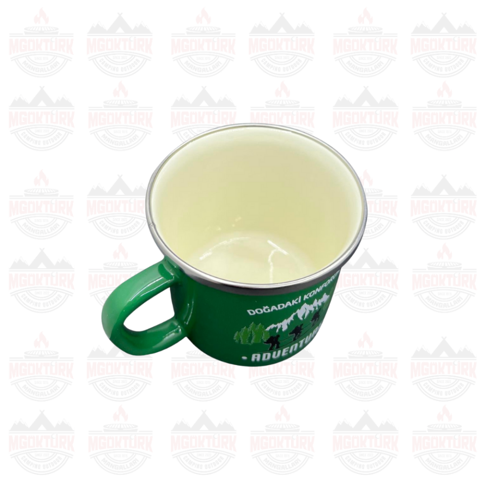 EMAYE KUPA 180 ML ADVENTURE YEŞİL