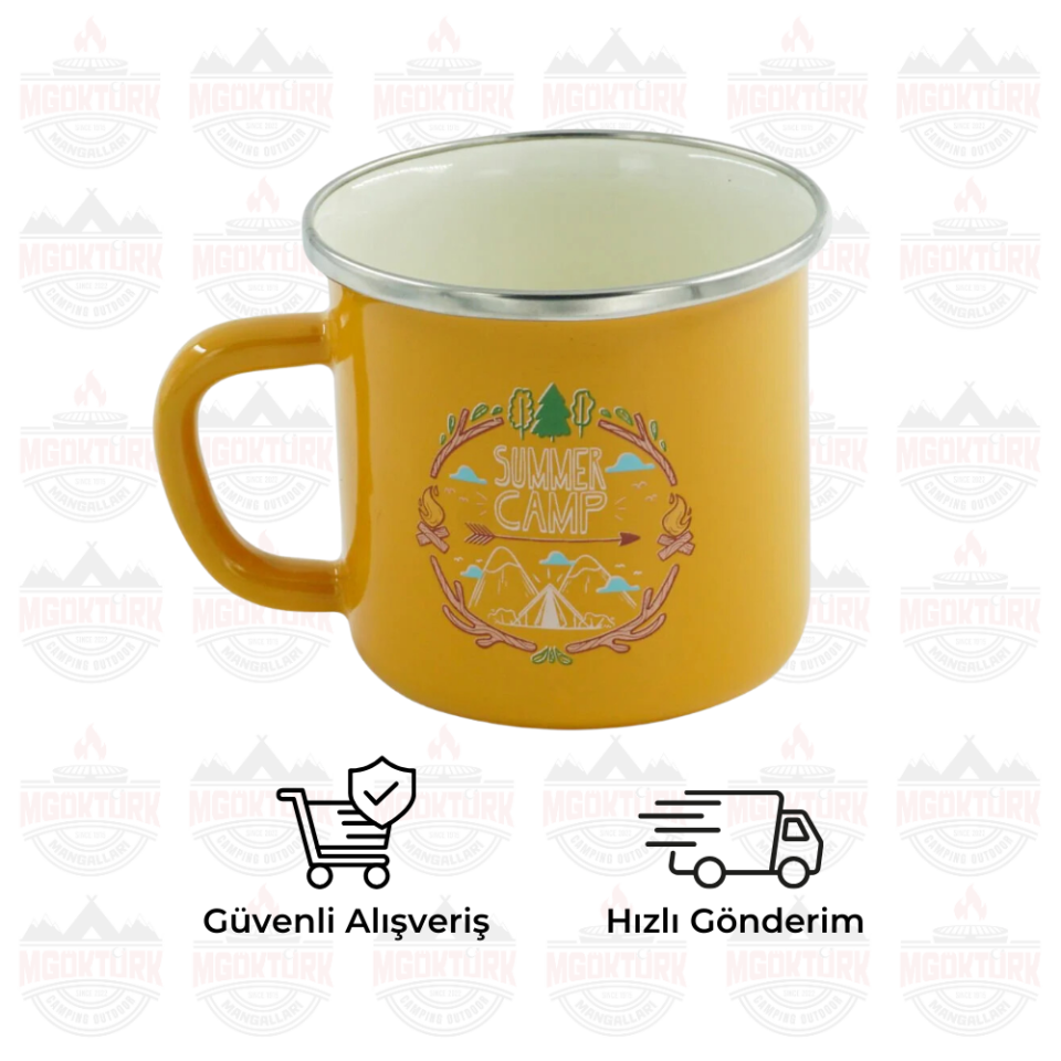 EMAYE KUPA 180 ML SUMMER CAMP SARI