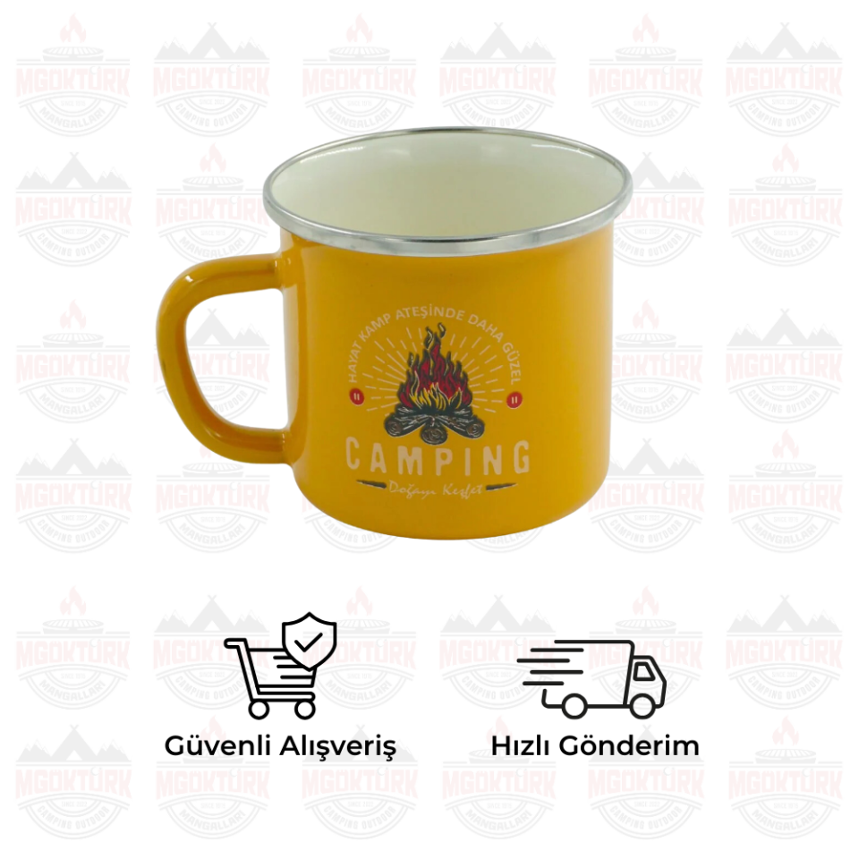 EMAYE KUPA 180 ML CAMPING SARI