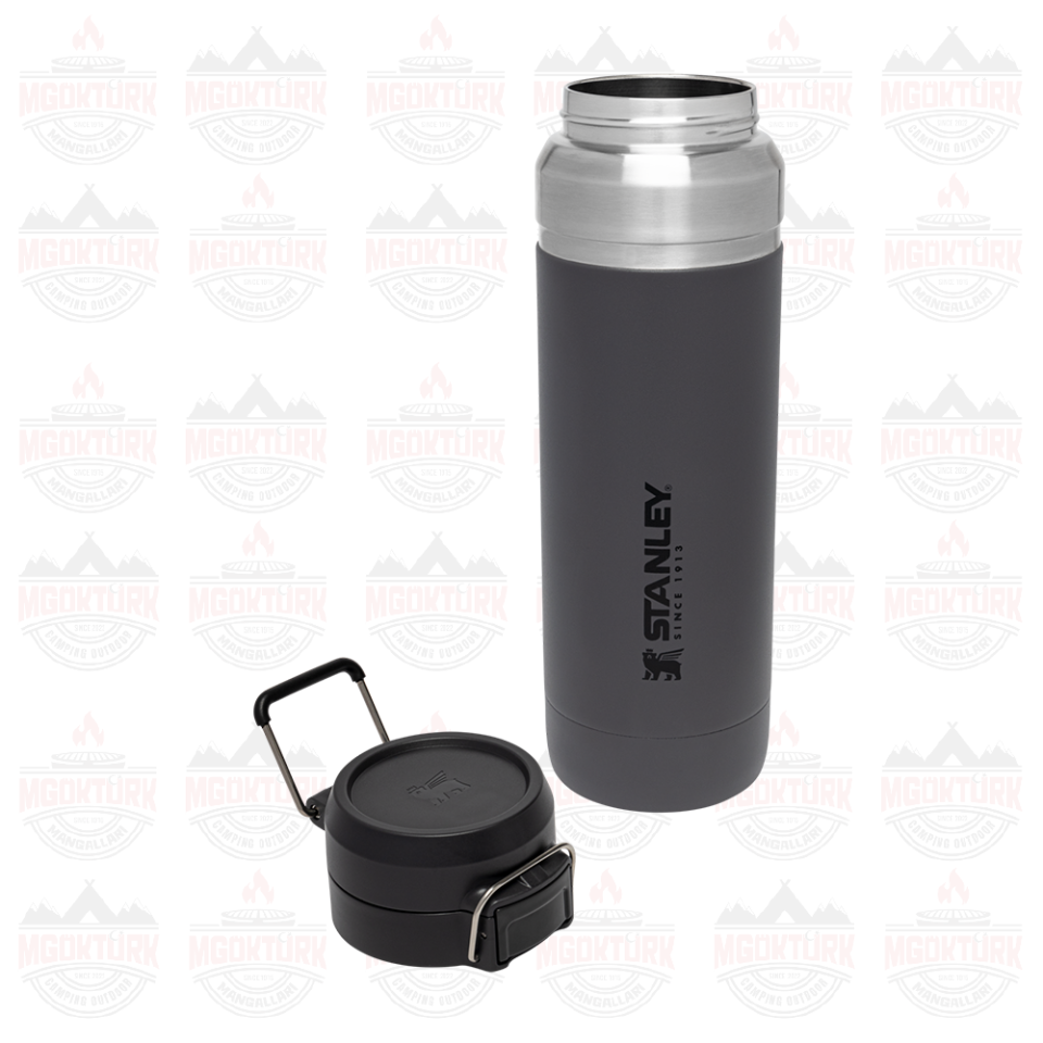 The Quick-Flip Water Bottle 1.06L / 36oz Charcoal 10-09150-063 / 6939236410885