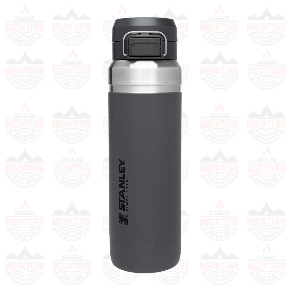 The Quick-Flip Water Bottle 1.06L / 36oz Charcoal 10-09150-063 / 6939236410885