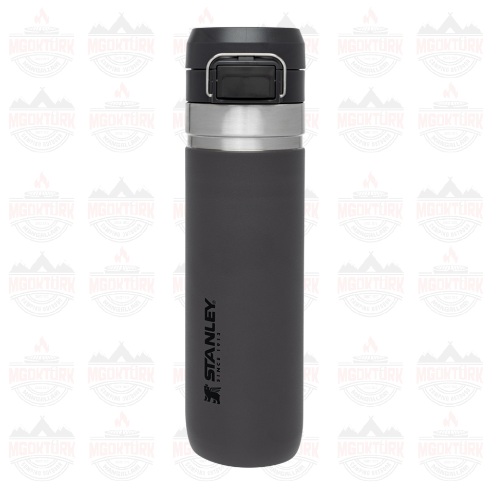 The Quick-Flip Water Bottle 0.7L / 24oz Charcoal 10-09149-030 / 6939236382663