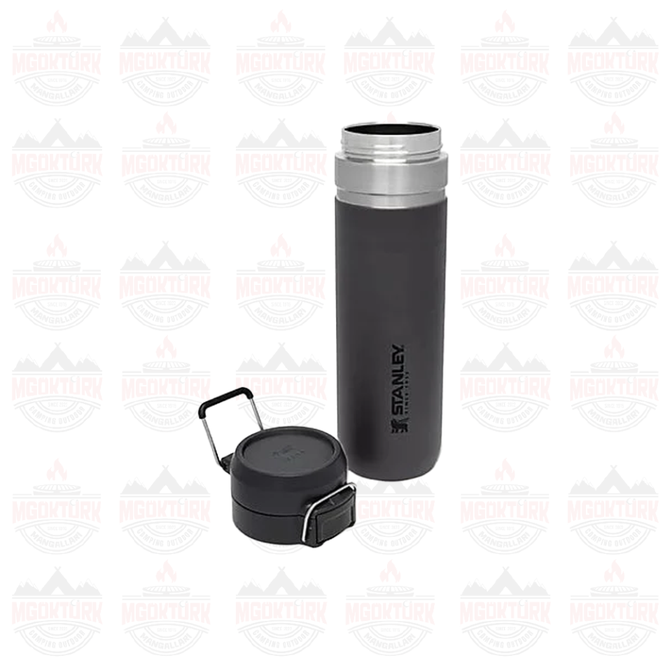 The Quick-Flip Water Bottle 0.47L / 36oz Charcoal 10-09148-025 / 6939236382700