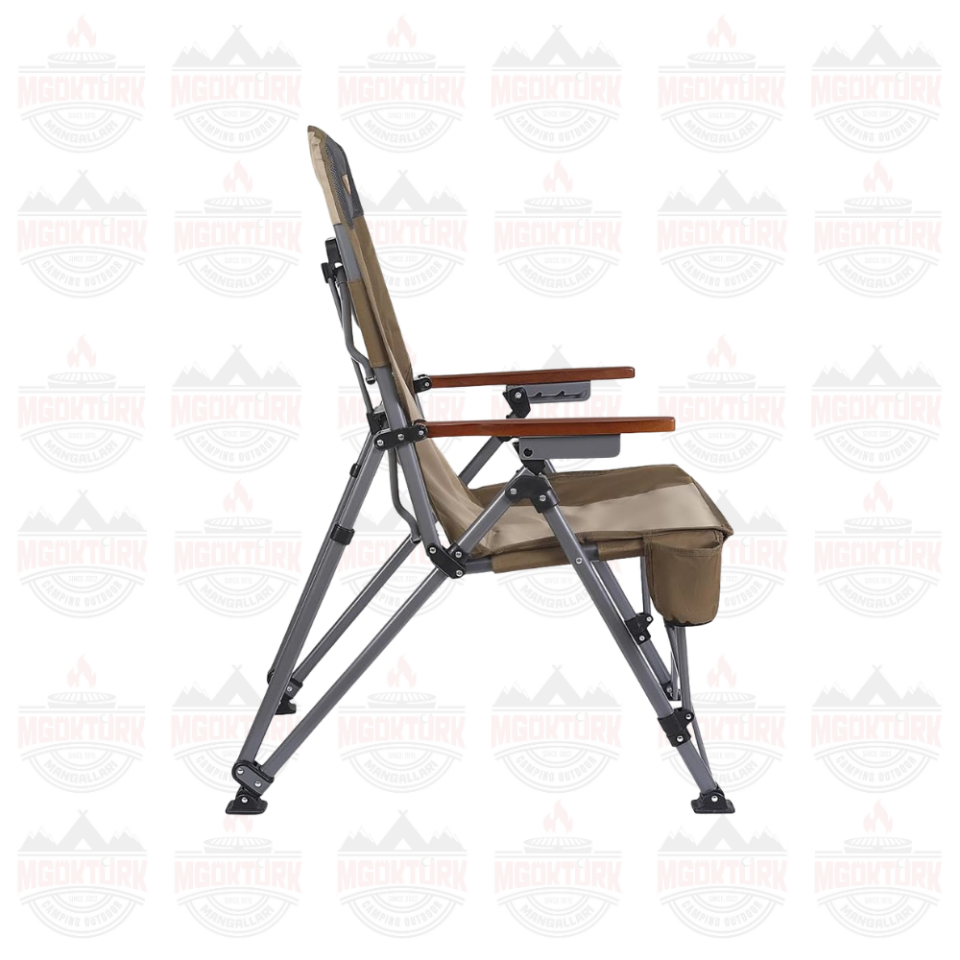 FreeCamp Trager Katlanır Sandalye Kahve