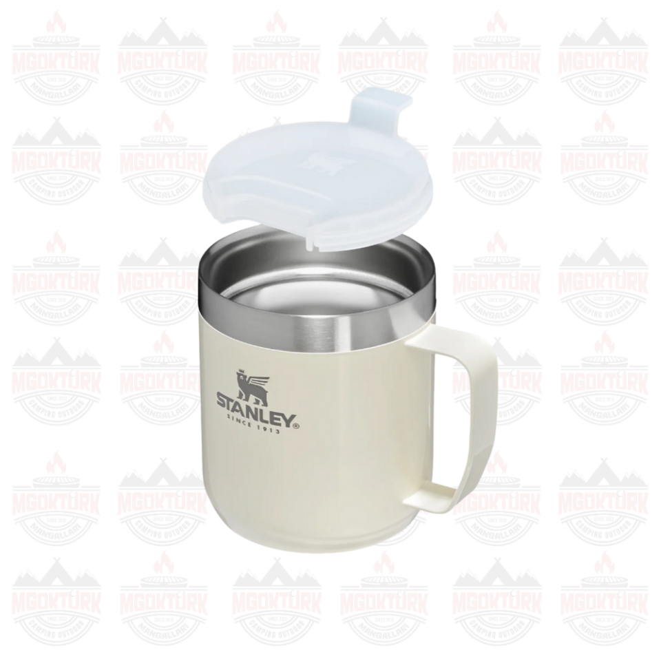 The Stay-Hot Camp Mug .35L / 12oz Cream Gloss