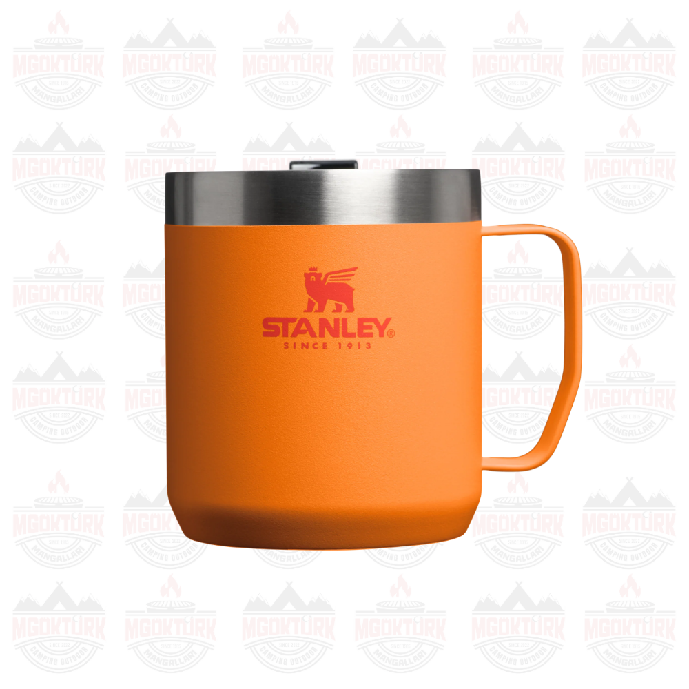 The Stay-Hot Camp Mug .35L / 12oz Goldenrod Coral