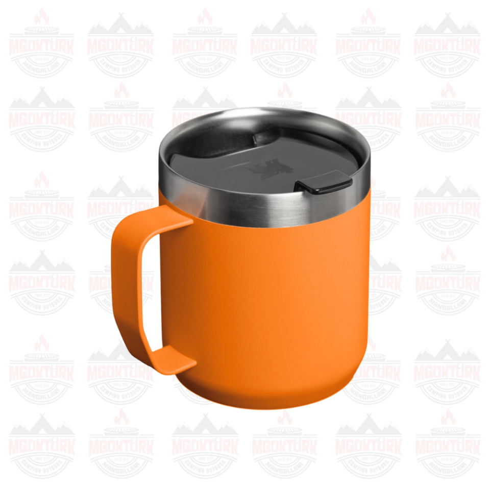 The Stay-Hot Camp Mug .35L / 12oz Goldenrod Coral