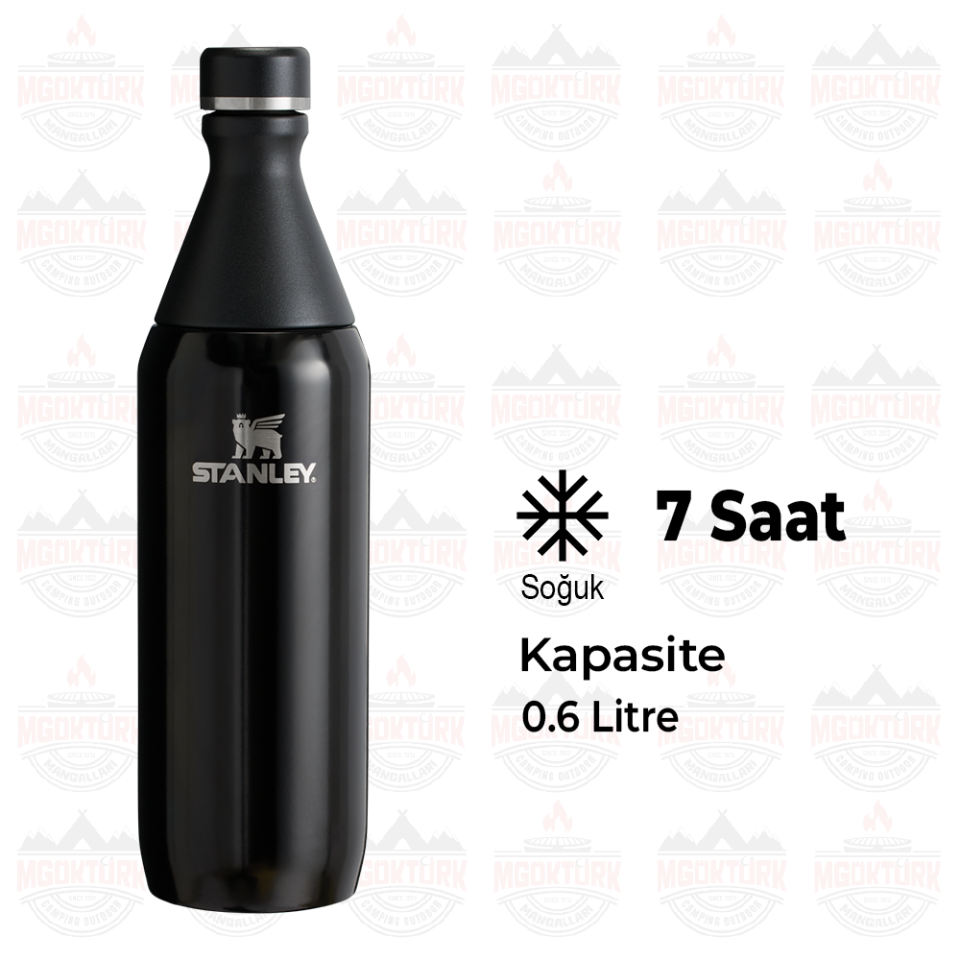 The All Day Slim Bottle 0.6L / 20oz Black 10-12069-024 / 1210001958937