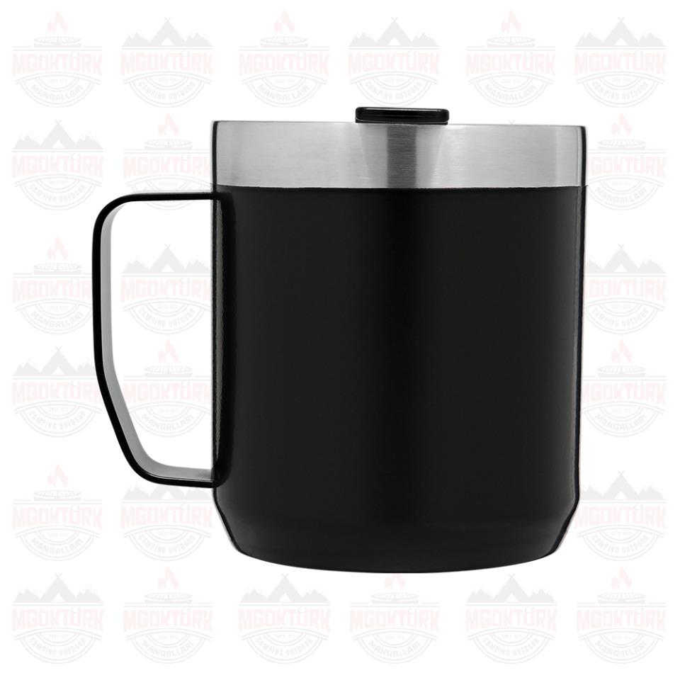 The Legendary Camp  Mug 0.35L / 12oz Matte Black Pebble 10-09366-006 / 6939236373173