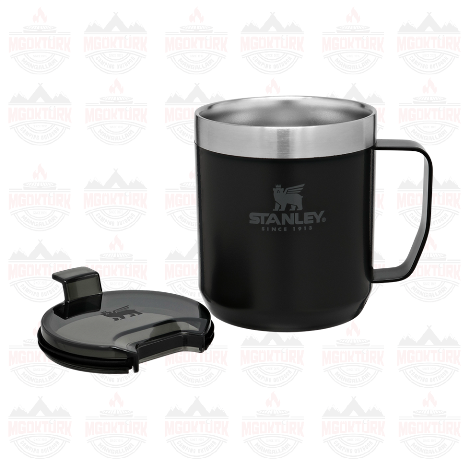 The Legendary Camp  Mug 0.35L / 12oz Matte Black Pebble 10-09366-006 / 6939236373173