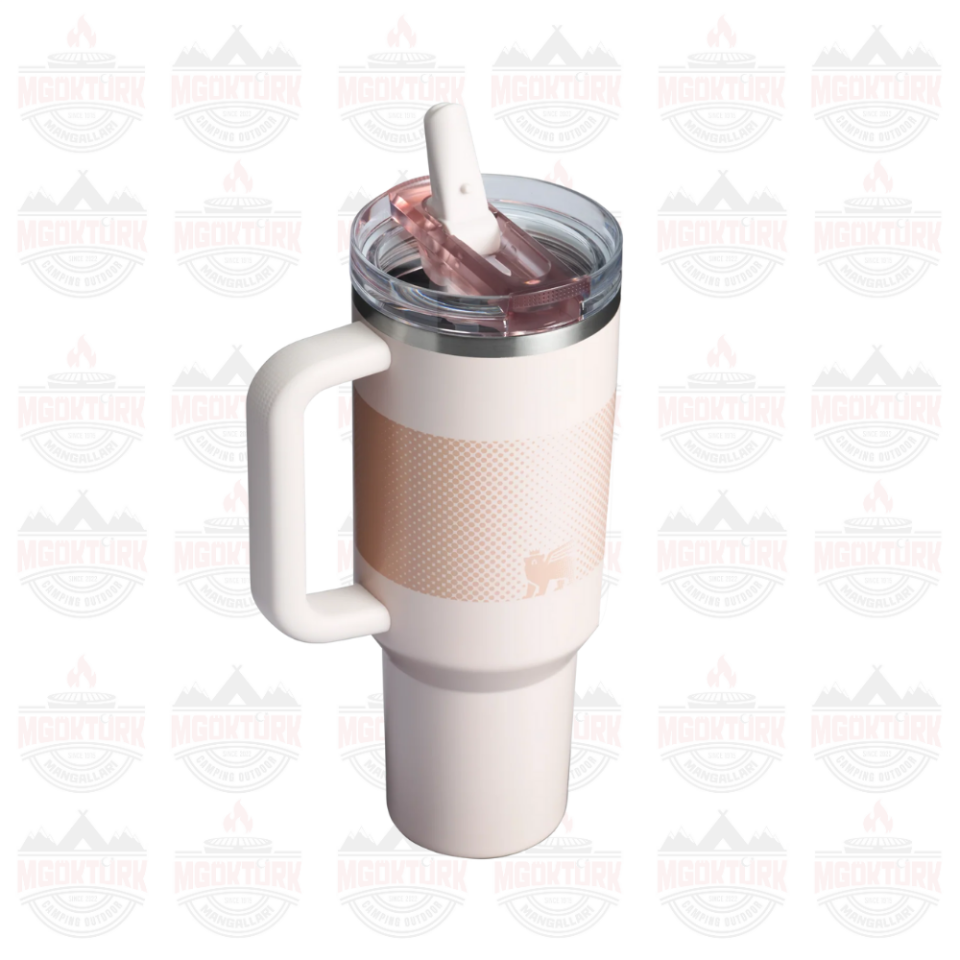 The Quencher ProTour Flip Straw Tumbler 1.18L / 40oz Rose Quartz Fade