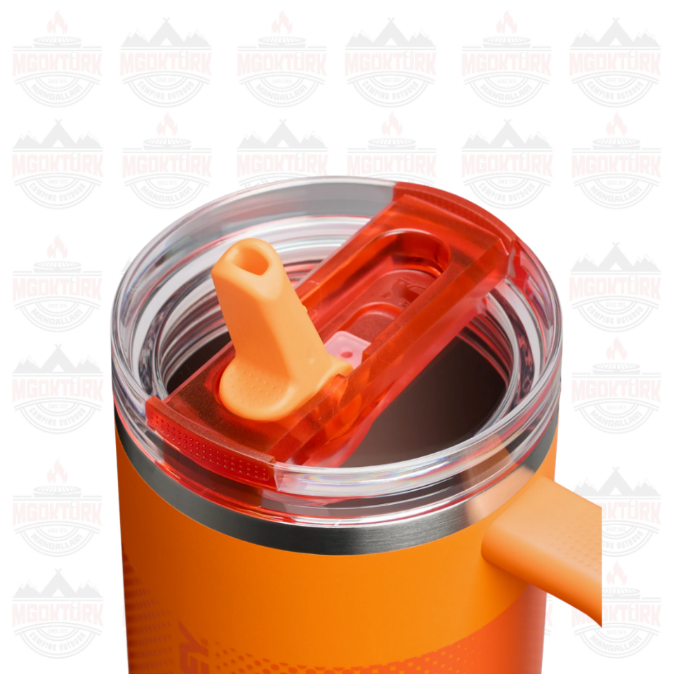The Quencher ProTour Flip Straw Tumbler 1.18L / 40oz Goldenrod Fade