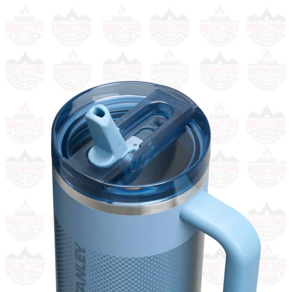 The Quencher ProTour Flip Straw Tumbler 1.18L / 40oz Indigo Fade