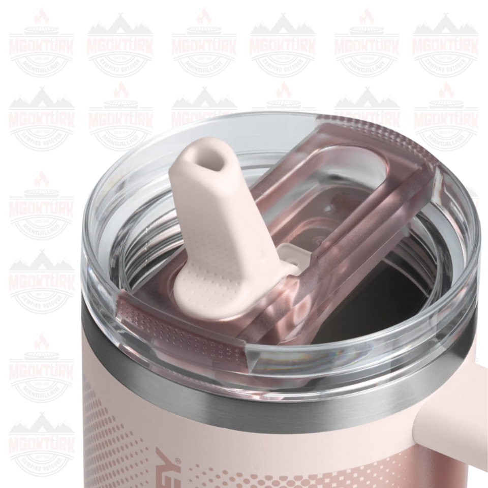 The Quencher Protour Flip Straw Tumbler 0.6L / 20oz Rose Quartz Fade