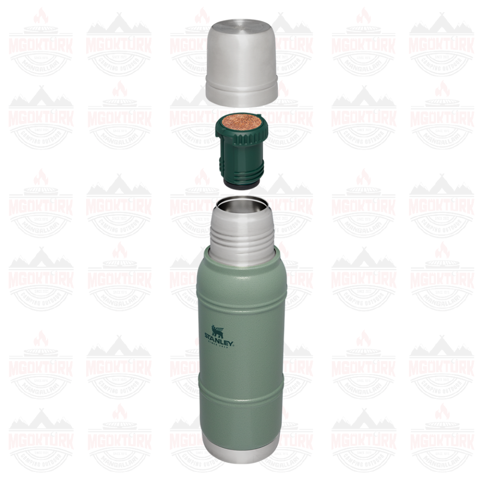 The Artisan Thermal Bottle 1.0L / 1.1 QT Hammertone Green 10-11428-004 / 1210001944022
