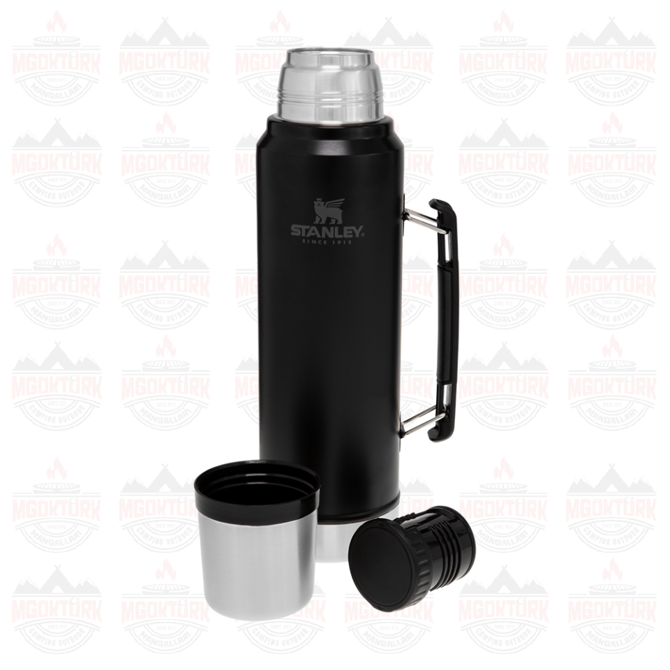 The Legendary Classic Bottle 1.0L / 1.1QT Matte Black Pebble 10-08266-002 / 6936236347938