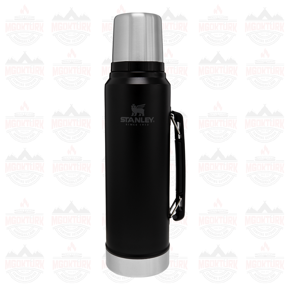 The Legendary Classic Bottle 1.0L / 1.1QT Matte Black Pebble 10-08266-002 / 6936236347938