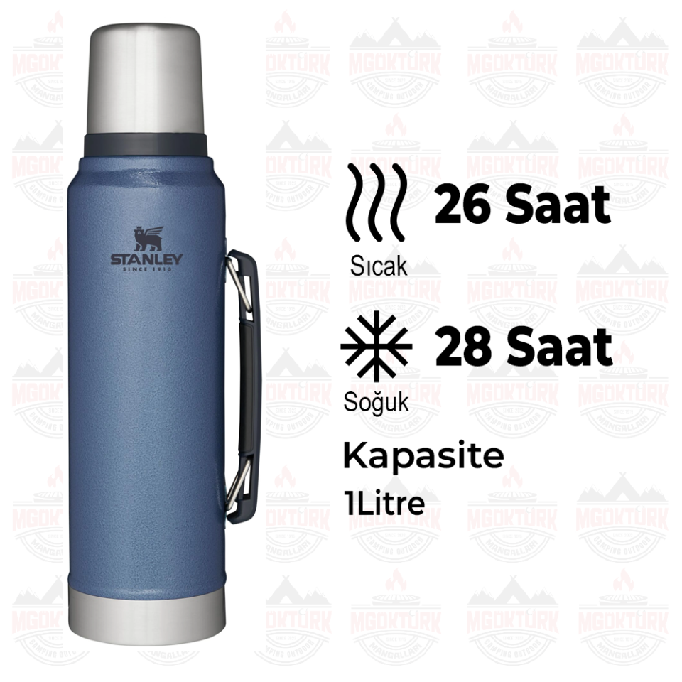 The Legendary Classic Bottle 1.0L / 1.1QT  Hammertone Lake 10-08266-058 / 6939236429818