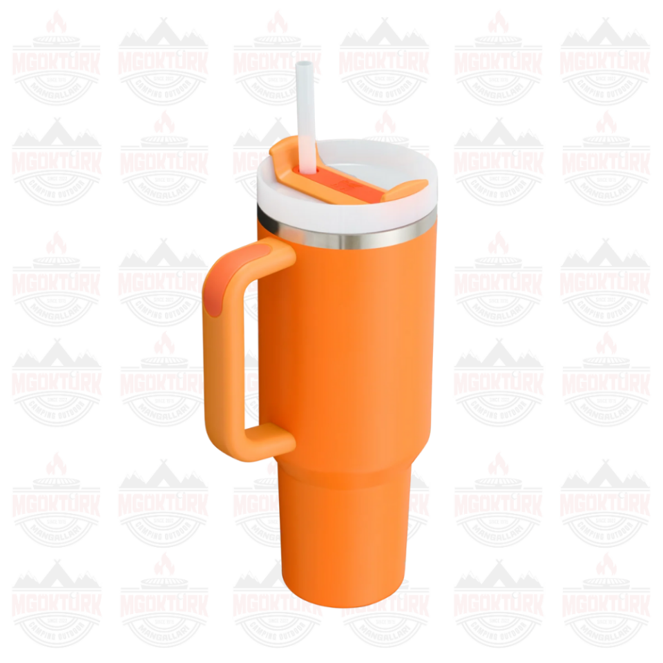 The Quencher H2.O FlowState™ Tumbler 1.18L / 40oz Goldenrod Coral