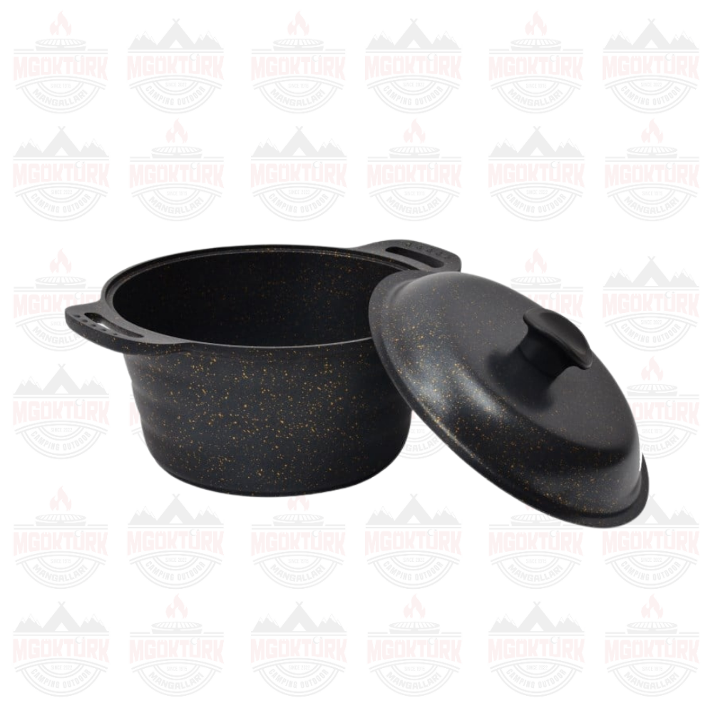 GRANİT DÖKÜM KAMP TENCERESİ 24 CM