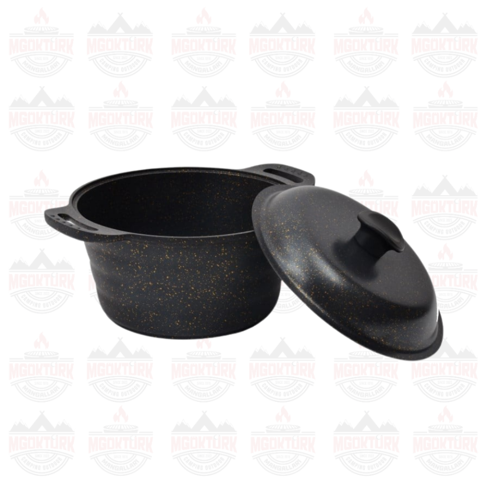 GRANİT DÖKÜM KAMP TENCERESİ 24 CM