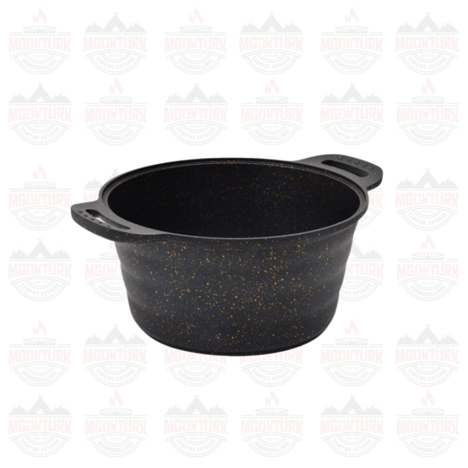 GRANİT DÖKÜM KAMP TENCERESİ 24 CM