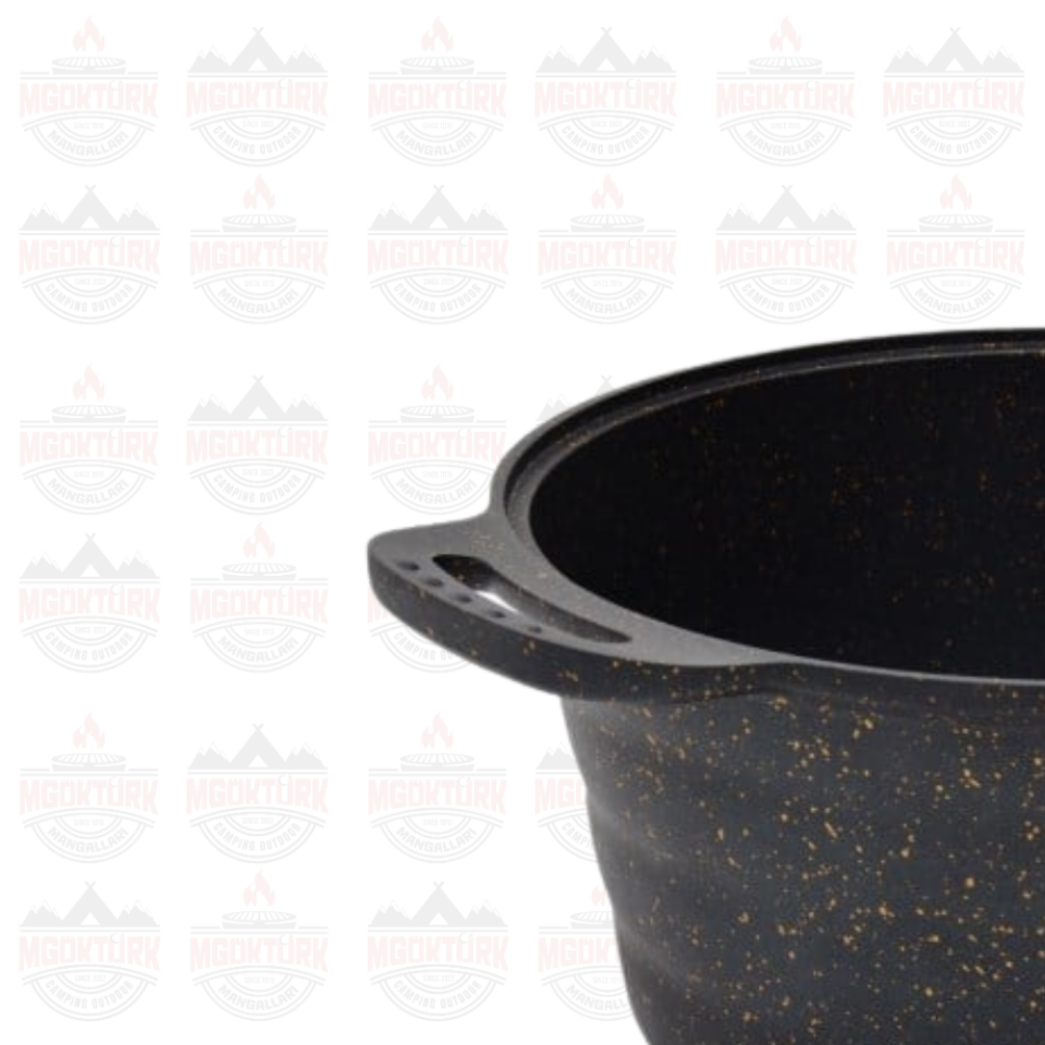 GRANİT DÖKÜM KAMP TENCERESİ 24 CM