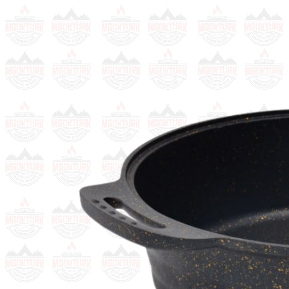 GRANİT DÖKÜM KAMP TENCERESİ 28 CM