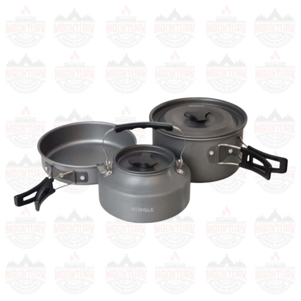 KAMP TENCERE VE ÇAYDANLIK