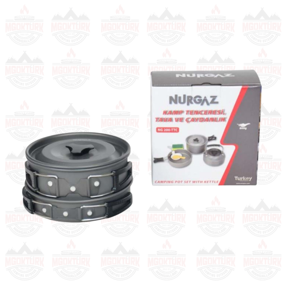 KAMP TENCERE VE ÇAYDANLIK