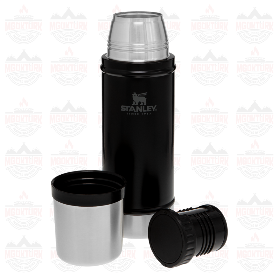 The Legendary Classic Bottle 0.47L / 16oz Matte Black Pebble 10-01228-073 / 6939236347891